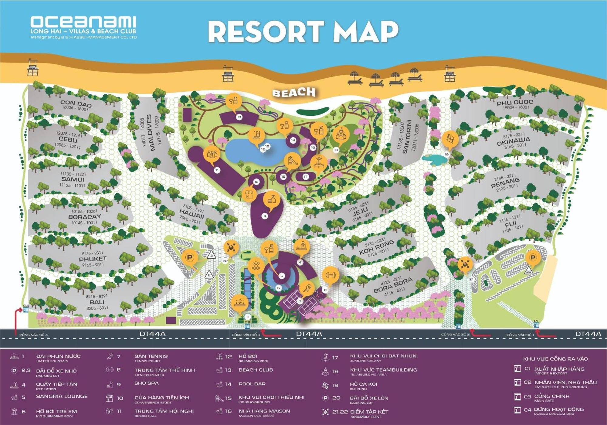 Oceanami Resort & Beach Club Long Hai Zewnętrze zdjęcie